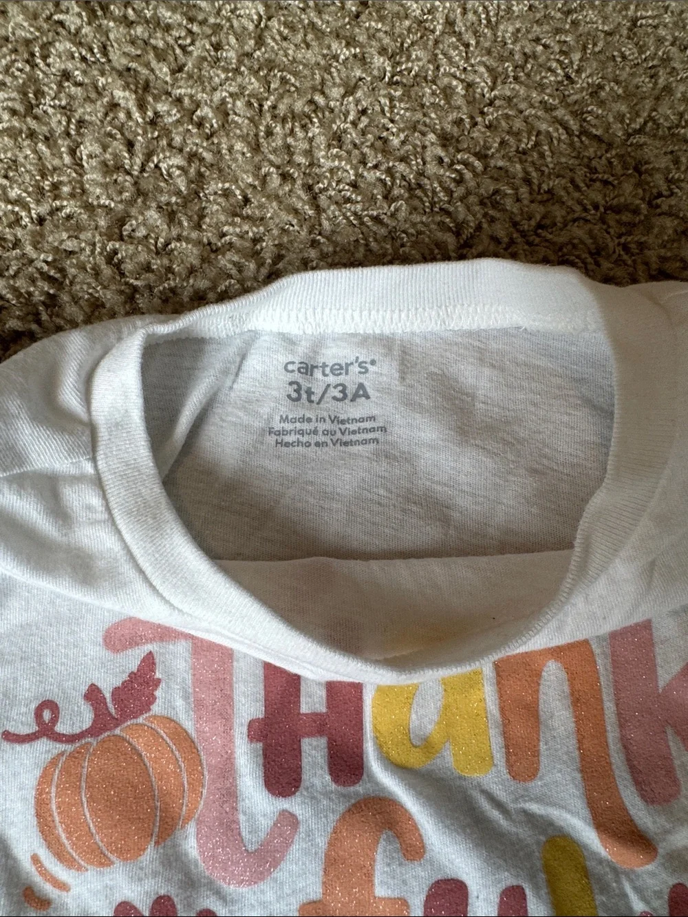 Toddler Girls' White Long-Sleeve Graphic Tee - 